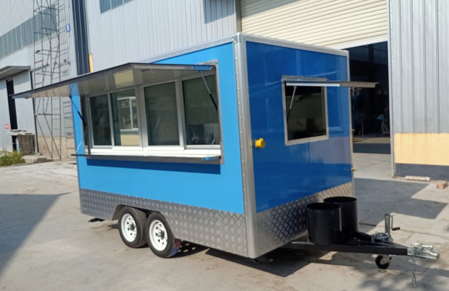 11ft mobile fast food trailer